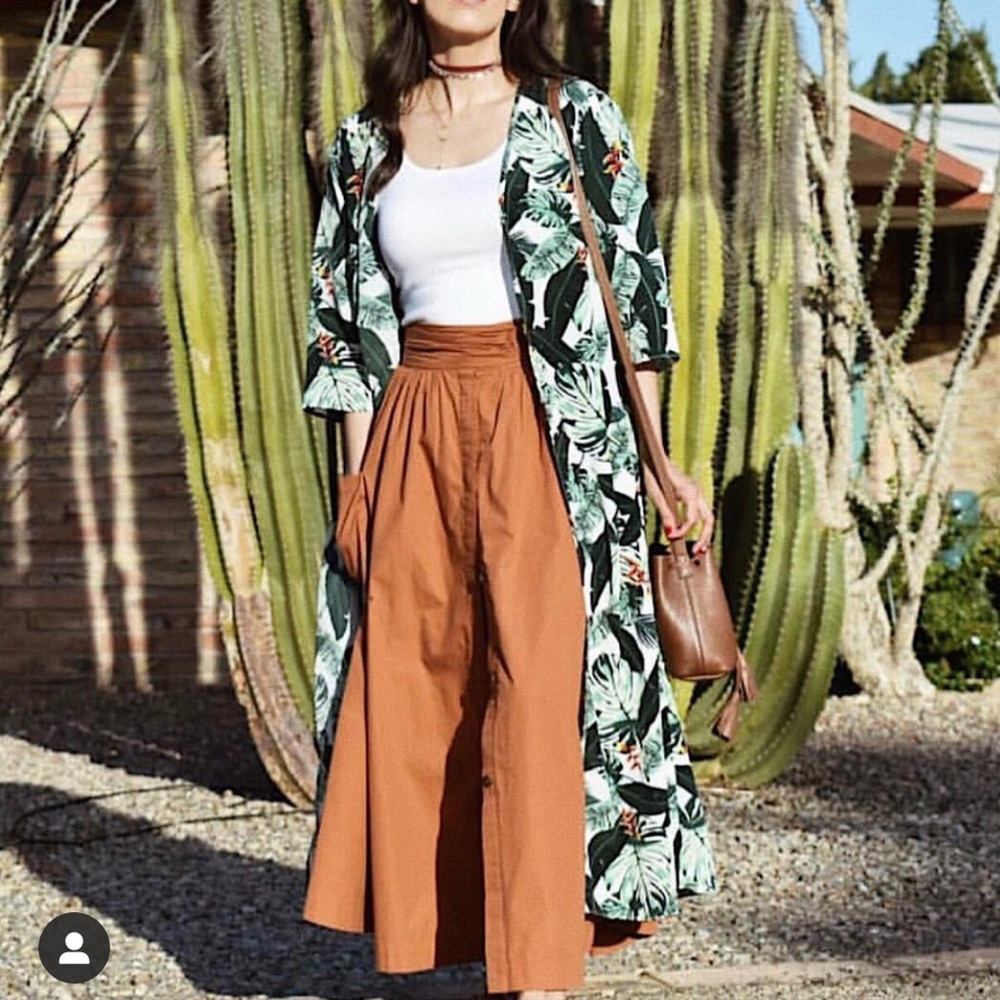 Rachel Zoe Palm Duster 2018 collection - NWOT